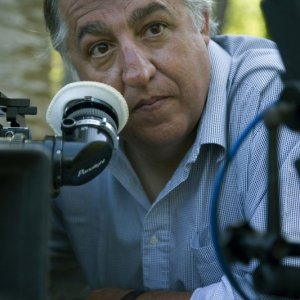 Una foto sul set di Antonello Grimaldi