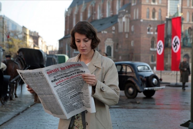 Maja Ostaszewska in 'Katyn'