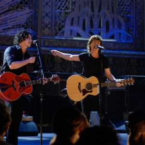 Un'immagine del film Shine a Light