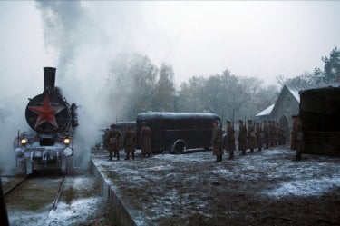 Una scena di 'Katyn'