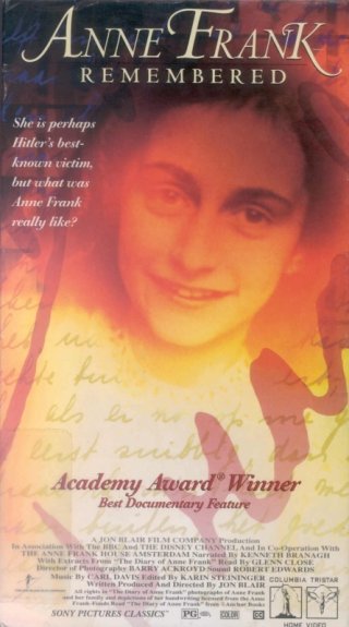 La locandina di Anne Frank Remembered