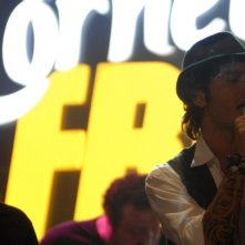 Un'immagine di Vaporidis nel film Questa notte è ancora nostra dei registi Genovese e Miniero