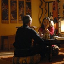 Valentina Izumì in una sequenza del film Questa notte è ancora nostra