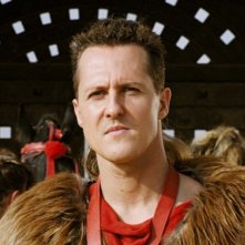 Michael Schumacher è Schumix, uno dei personaggi del film Asterix alle Olimpiadi
