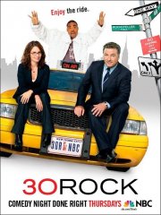 La locandina della seconda stagione di 30 Rock