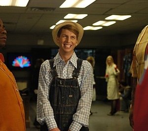 Jack McBrayer e Tracy Morgan nell'episodio 210  della seconda stagione di 30 Rock