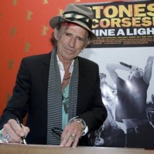 Keith Richards firma il libro degli ospiti del Berlinale VIP Club
