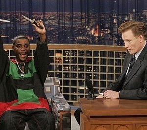 Tracy Morgan e Conan O'Brien nell'episodio 'Tracy Does Conan' della prima stagione di 30 Rock