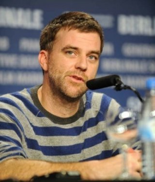 Paul Thomas Anderson a Berlino 2008 durante la conferenza di presentazione de 'Il petroliere'