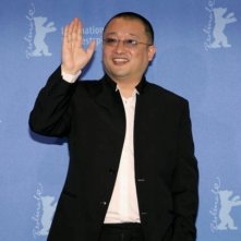 Wang Xiaoshuai al photo call di In Love We Trust a Berlino 2008