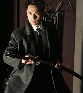 Heroes Volume II - Episodio 9: Ando (James Kyson Lee) con la spada da samurai