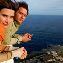 Valentina Cervi con Claudio Santamaria in una scena del film Fine pena mai