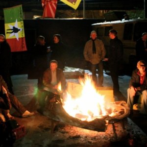 Una scena del documentario 'Joe Strummer: il futuro non è scritto'