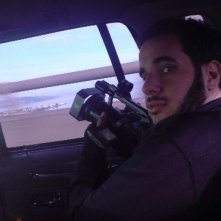 Ari Issler sul set del documentario Tutta la mia vita in prigione