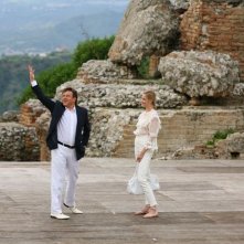 Carlo Verdone e Eva Riccobono nel terzo atto del film Grande, grosso e... Verdone