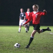 Carly Schroeder al tiro in una scena de Il mio sogno più grande