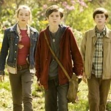 Freddie Highmore e Sarah Bolger in una scena de Le cronache di Spiderwick