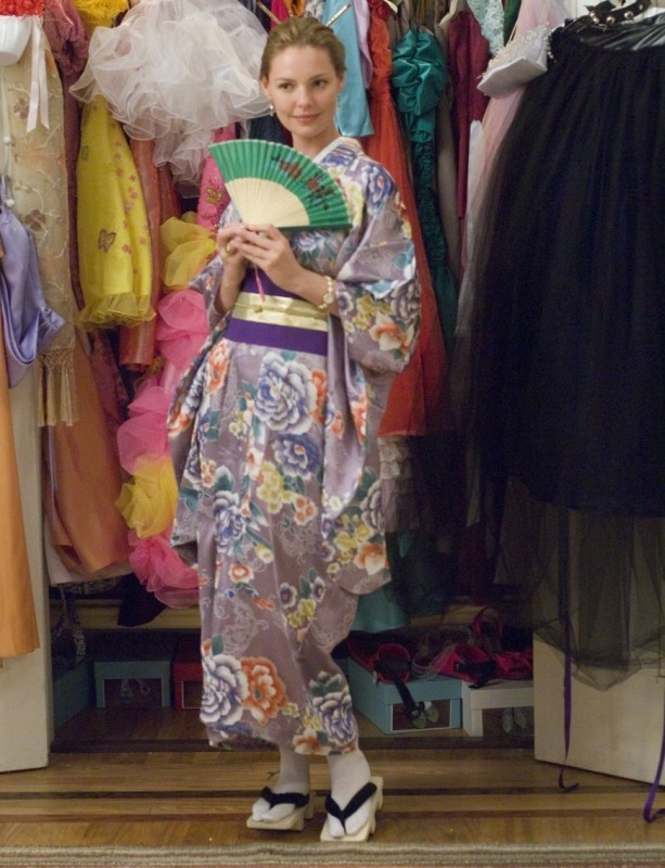 Katherine Heigl In Abito Tradizionale Giapponese In Una Scena Del Film 27 Volte In Bianco 53996