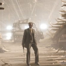 Morgan Freeman in una scena di Wanted