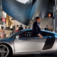 Robert Downey Jr. in una scena di Iron Man