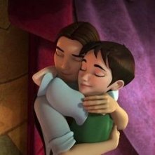 Una scena di Cenerentola e gli 007 nani