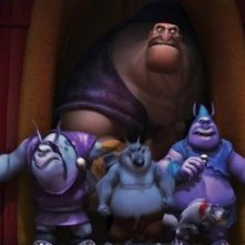 Una scena di Cenerentola e gli 007 nani