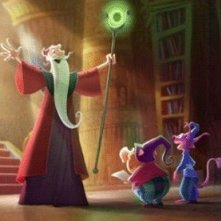 Una sequenza del film Cenerentola e gli 007 nani