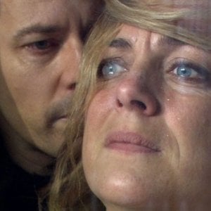 Una sequenza drammatica del film diretto da Anders Nilsson, Dopo il tramonto