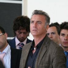 Massimo Ghini in una sequenza del film di Paolo Virzì Tutta la vita davanti.