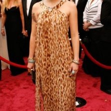 Diablo Cody sul tappeto rosso degli 80° Academy Awards.