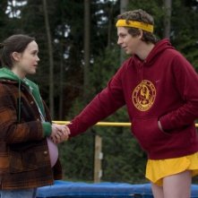 Ellen Page e Michael Cera in una scena del film Juno