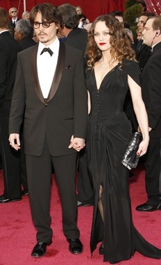 Johnny Depp E Vanessa Paradis Sul Tappeto Rosso Degli 80A Academy Awards 54408