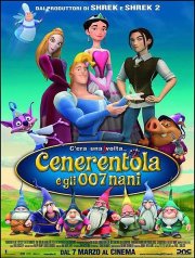 La locandina italiana di Cenerentola e gli 007 nani