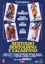 La locandina di Bertoldo, Bertoldino e... Cacasenno