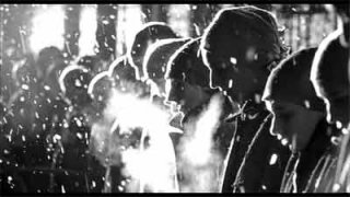 Alcuni prigionieri in una sequenza di Schindler's List