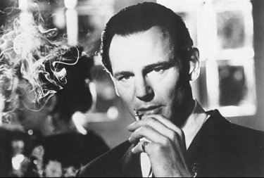 Liam Neeson plays Oskar Schindler in Schindler's List.
