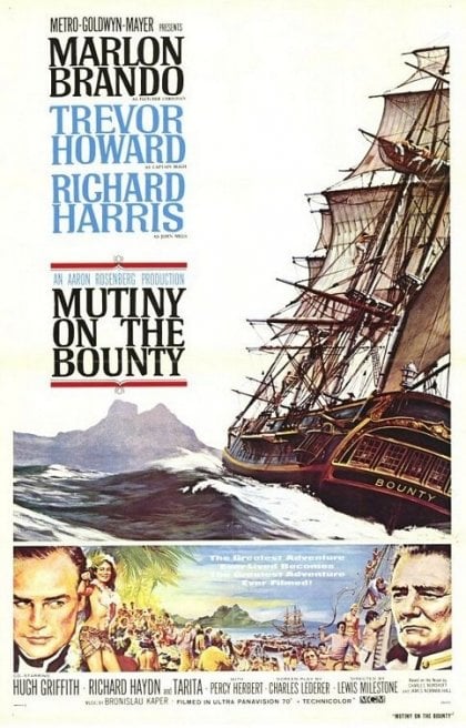 La Locandina Di Gli Ammutinati Del Bounty: 55295 - Movieplayer.it