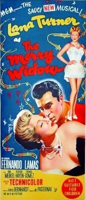 La locandina di La vedova allegra