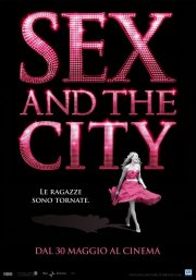 La scintillante locandina italiana di Sex and the City