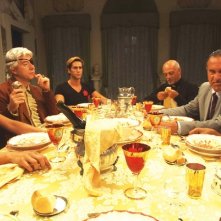 Anna Valle insieme agli altri protagonisti del film MissTake