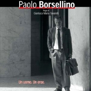 La locandina di Paolo Borsellino