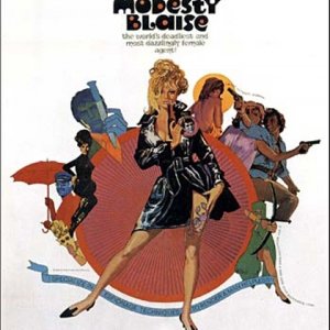 La locandina di Modesty Blaise. La bellissima che uccide