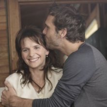 Juliette Binoche in una scena della commedia sentimentale L'amore secondo Dan