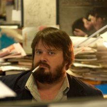 Giuseppe Battiston in una sequenza del film Amore, bugie e calcetto: