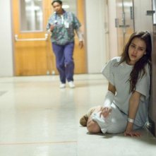 Jessica Alba in una sequenza drammatica del film The Eye