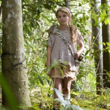 Abigail Breslin in una scena del film Alla ricerca dell'isola di Nim, diretto da Jennifer Flackett e Mark Levin