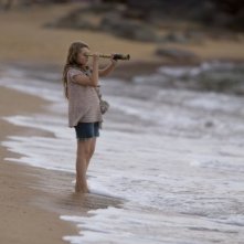 Abigail Breslin in una sequenza del film Alla ricerca dell'isola di Nim, del 2008