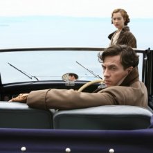 Cristiana Capotondi e Alessio Boni in una sequenza di 'Rebecca, la prima moglie'