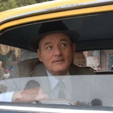 Bill Murray in una scena de Il treno per il Darjeeling