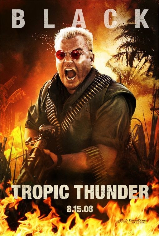 Character Poster Per Jack Black In Tropic Thunder 56531